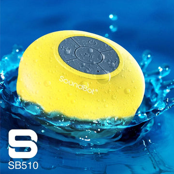SB510 HD Waterproof Bluetooth 3.0 Speaker - Vibrant Yellow, New & Ready to Rock!