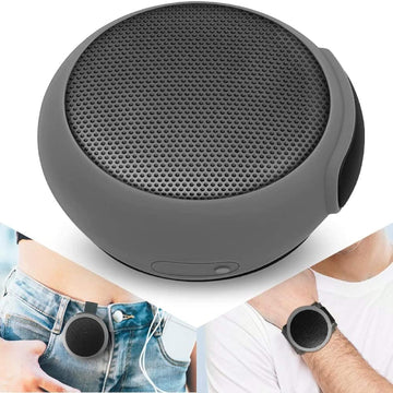 Wireless Wearable Bluetooth Speaker - Portable Wrist Speaker with Microphone, Water-Resistant White Noise Machine for Outdoor Sports and Running