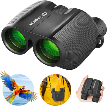 Versatile 10X25 Compact Binoculars for Adults & Kids - Perfect for Bird Watching, Travel, Hunting, Wildlife, Sports, and Concerts!