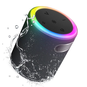 Ultimate Portable LED Bluetooth Speaker - Waterproof, 24H Playtime, Rich Bass, Perfect for Parties & Outdoor Adventures!