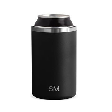 Standard Can Cooler for Beer, Soda, Sparkling Water | Vacuum Insulated Stainless Steel Drink Sleeve Holder Gift for 12Oz Regular | Ranger Collection | Midnight Black