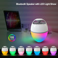 Ultimate Floating Pool Speaker with LED Lights - IP68 Waterproof Bluetooth Speaker for Parties, Louder Sound & Rich Bass, 82 Ft Wireless Range