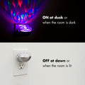 Motion  Northern Lights LED Night Light, Plug-In, Aurora Borealis, Galaxy, 30404, 7.16 In, 5.42 In