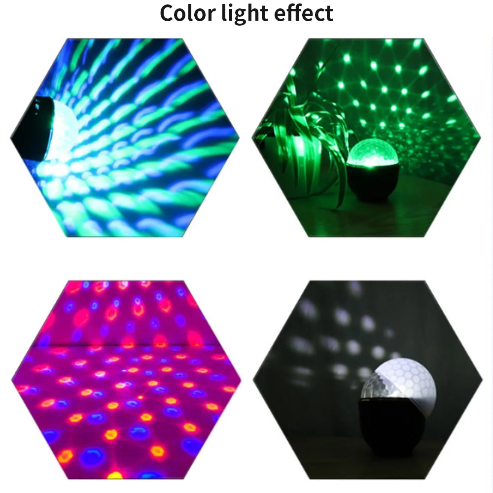 Disco Ball Party Strobe Lights Sound Activated Karaoke Disco Lights with Remote Control for Party Club Bar Karaoke Holiday Dance Birthday Ballroom Home Decoration