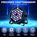 2Pcs Stage Lights 36 LED Par Lights with Wireless Remote Sound Activated DMX Control for DJ Party Effect Lighting