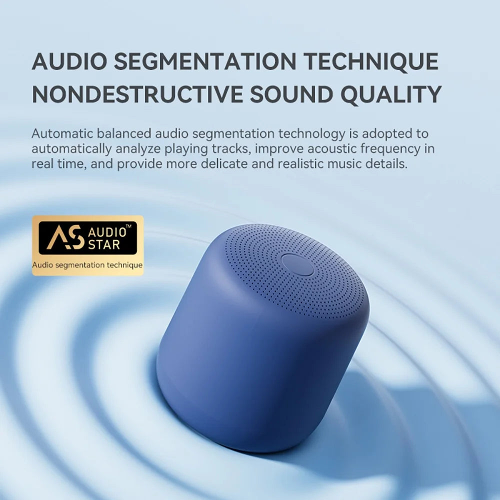 X16 Mini Portable Wireless Bluetooth Speaker - IPX7 Waterproof, Clear Mic, FM Radio, 12H Playtime