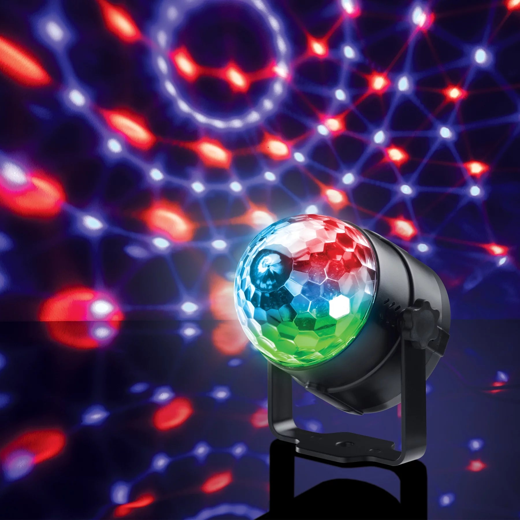 Multicolor LED Disco Party Projector, Rotating Light Show, Usb-Powered
