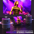 Ultimate Portable LED Bluetooth Speaker - Waterproof, 24H Playtime, Rich Bass, Perfect for Parties & Outdoor Adventures!