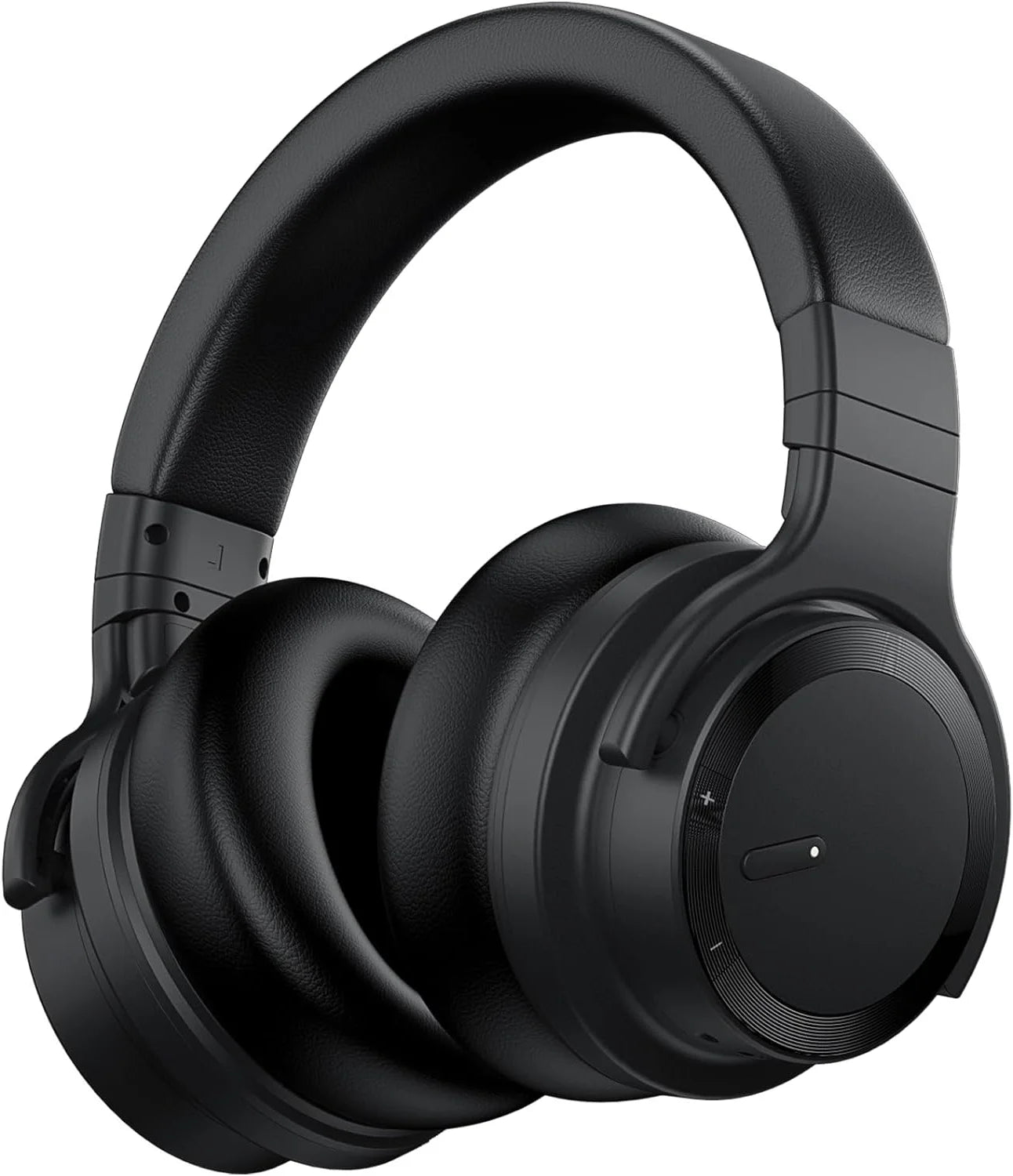 Premium Bluetooth Active Noise Cancelling Headphones - Wireless Over-Ear with Deep Bass, Comfortable Earpads & 30 Hours Playtime - Perfect for Travel & Work, Black