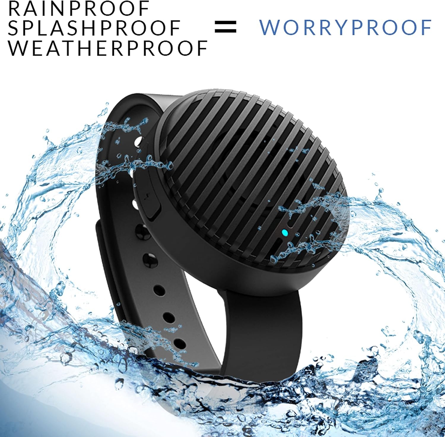 Boomband Waterproof Bluetooth Speaker Watch - Ultra Low Profile for Sports, Hiking, Running & More!