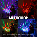 Multicolor LED Disco Party Projector, Rotating Light Show, Usb-Powered
