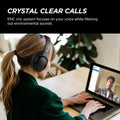 Premium Hybrid Active Noise Cancelling Wireless Headphones - Deep Bass, Clear Calls, 30H Playtime, Comfortable Fit, Bluetooth 5.2