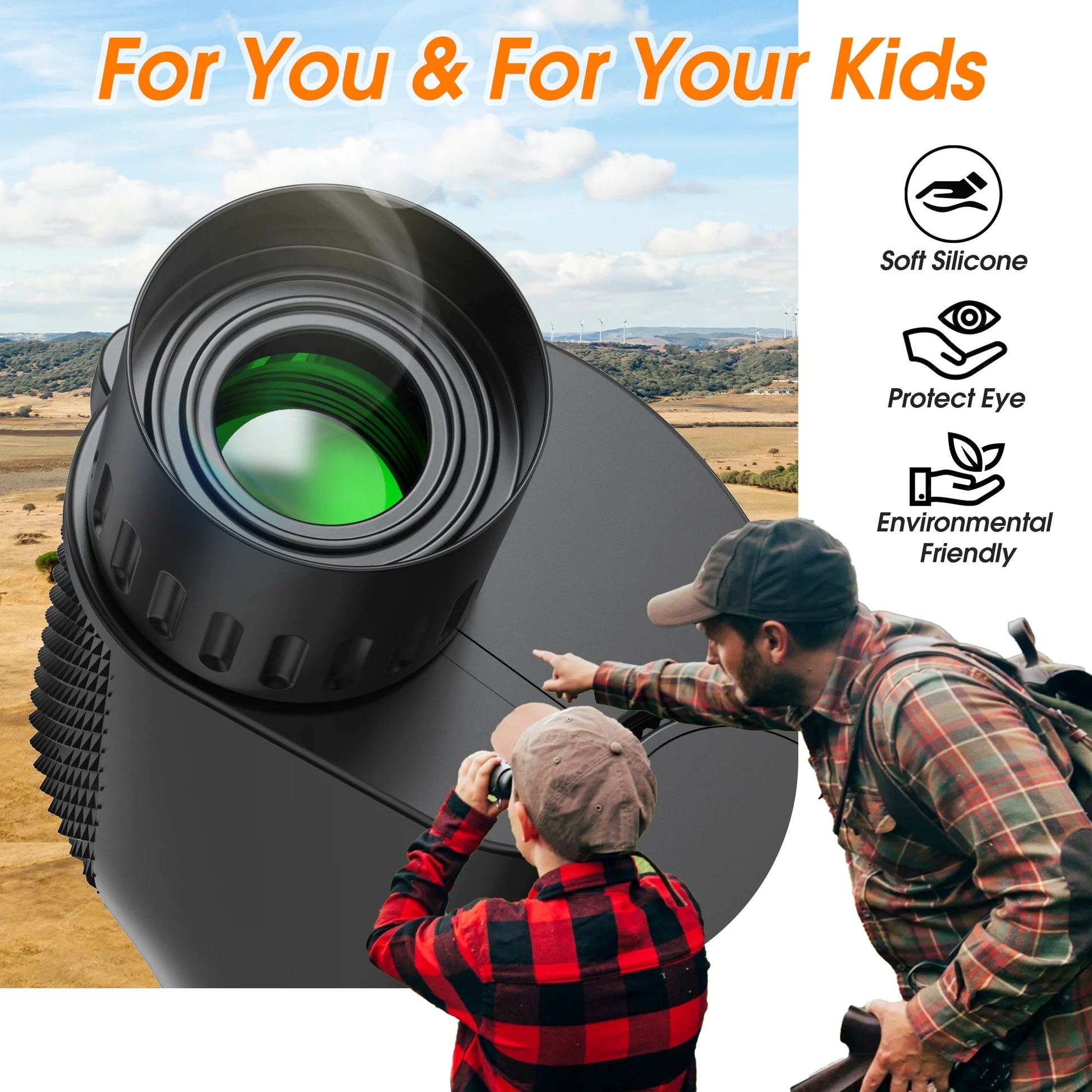Versatile 10X25 Compact Binoculars for Adults & Kids - Perfect for Bird Watching, Travel, Hunting, Wildlife, Sports, and Concerts!
