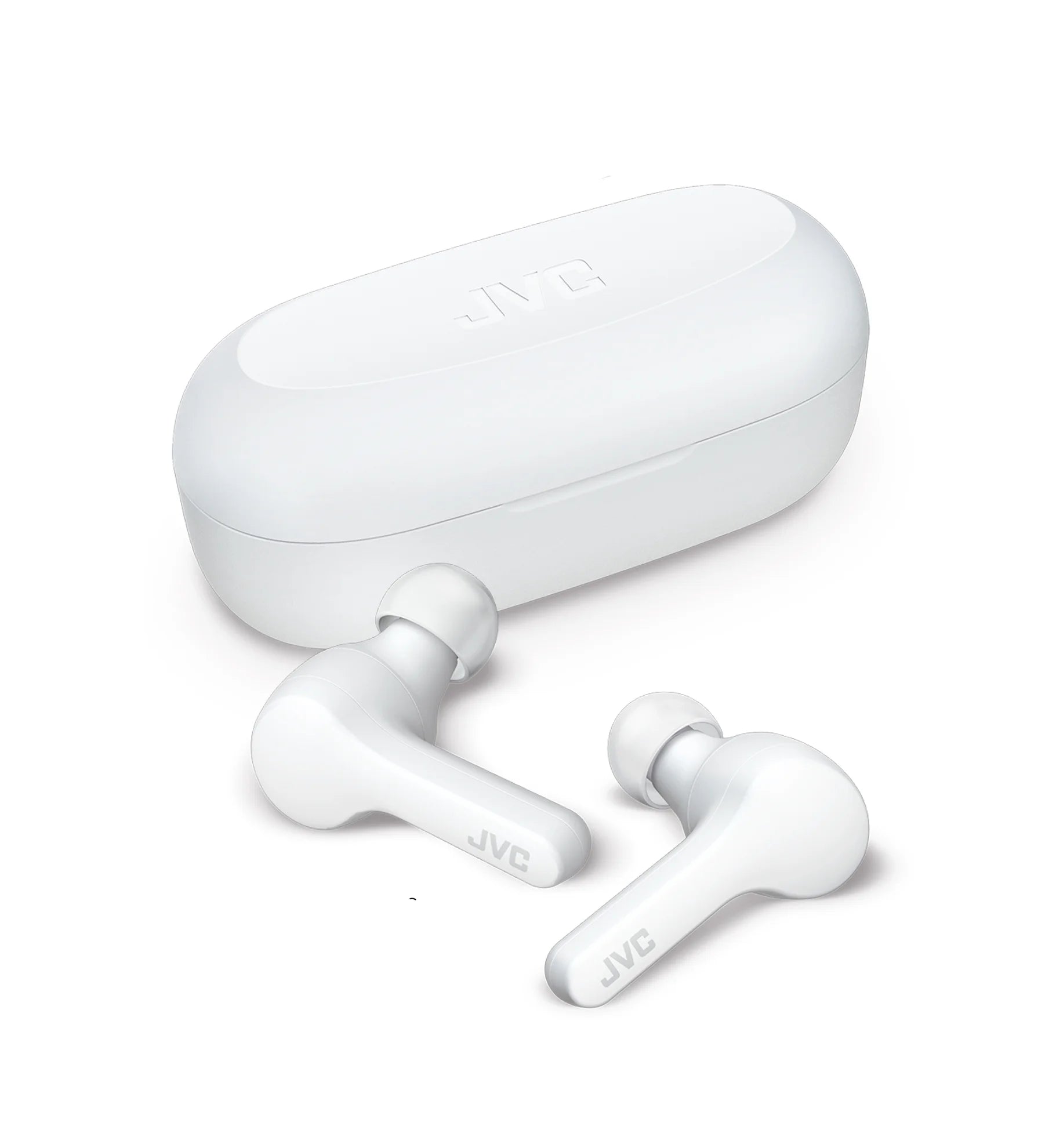 Premium True Wireless Headphones with Charging Case - Sleek White Design, HAA7TW