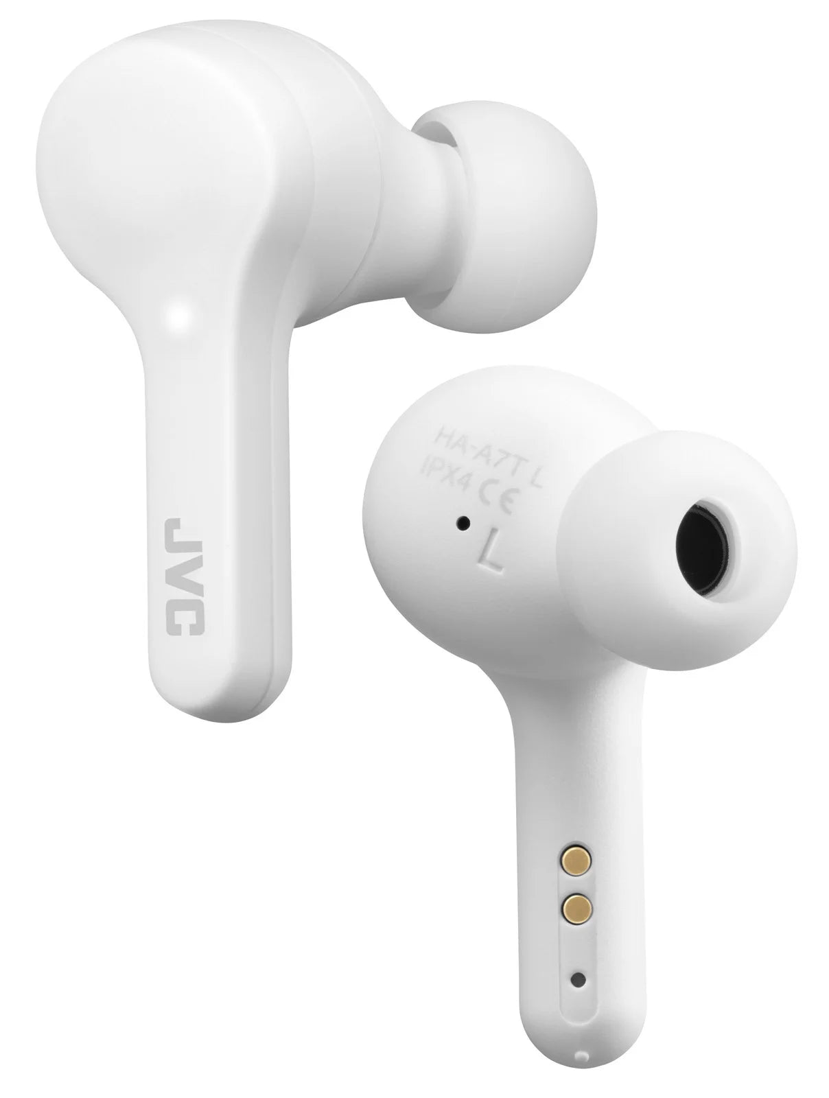 Premium True Wireless Headphones with Charging Case - Sleek White Design, HAA7TW