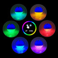 Ultimate Waterproof Bluetooth Speakers with RGBW Lights - Crystal Clear Stereo Sound, Rich Bass & Built-In Mic - Perfect for Pool, Spa & Travel!