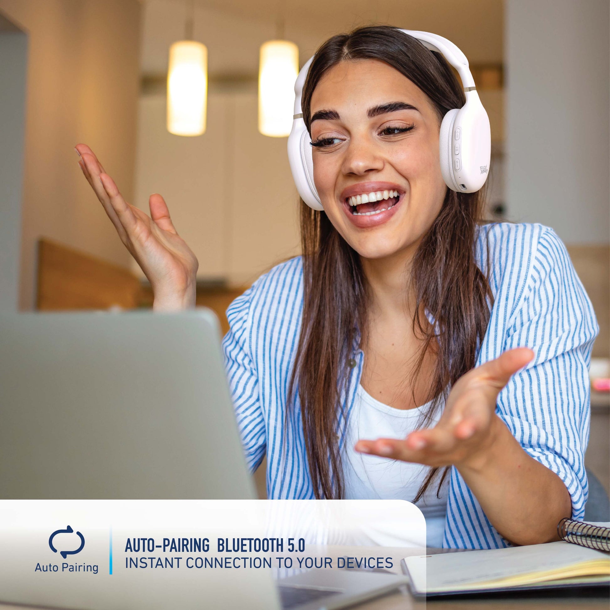 Ultimate Foldable Bluetooth Headphones with Built-In Mic - Over-Ear Comfort & Wireless Freedom