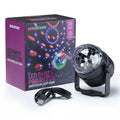 Multicolor LED Disco Party Projector, Rotating Light Show, Usb-Powered