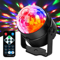 Disco Ball Party Strobe RGB Lights Sound Activated Karaoke Disco Lights with Remote Control for Party Club Bar Karaoke Holiday Dance Christmas Birthday Home Decoration