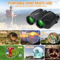 Versatile 10X25 Compact Binoculars for Adults & Kids - Perfect for Bird Watching, Travel, Hunting, Wildlife, Sports, and Concerts!