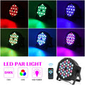 2Pcs Stage Lights 36 LED Par Lights with Wireless Remote Sound Activated DMX Control for DJ Party Effect Lighting
