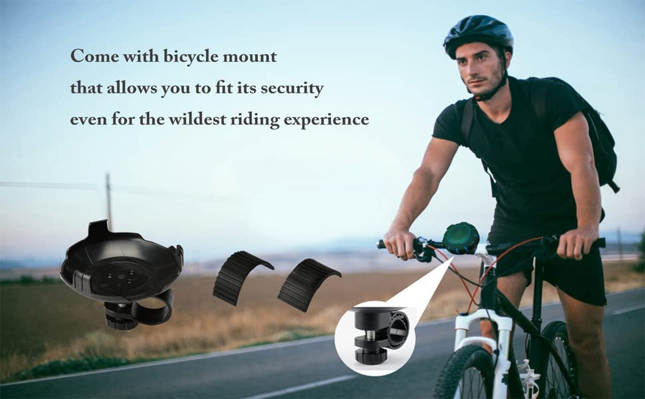 Ultimate Waterproof Bluetooth Speaker for Bikes - Portable, Loud Sound, 10H Playtime, IPX7 for Outdoor Adventures!
