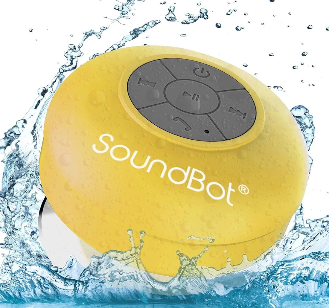 SB510 HD Waterproof Bluetooth 3.0 Speaker - Vibrant Yellow, New & Ready to Rock!