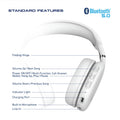 Ultimate Foldable Bluetooth Headphones with Built-In Mic - Over-Ear Comfort & Wireless Freedom